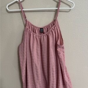 SHEIN Pink Relaxed Sleeveless Camisole